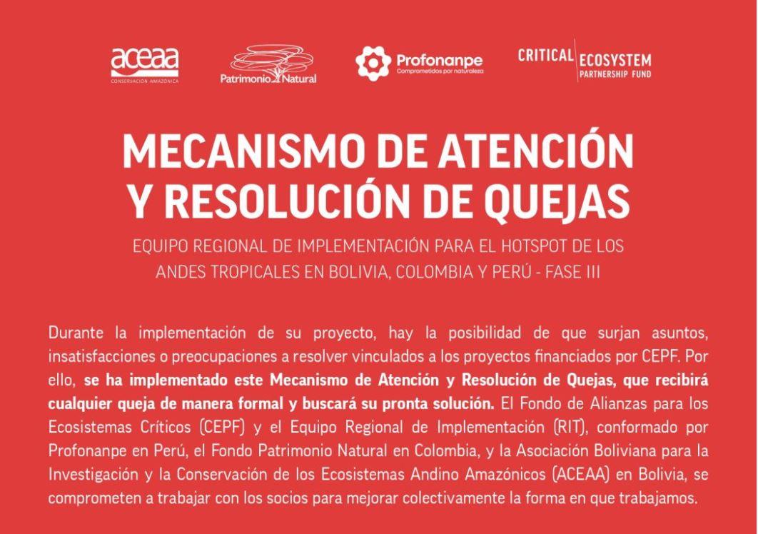 manual quejas cepf